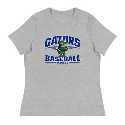 Performance | Women's Relaxed T Shirt | West Memphis Community Christian College Gators | Emblem Logo
