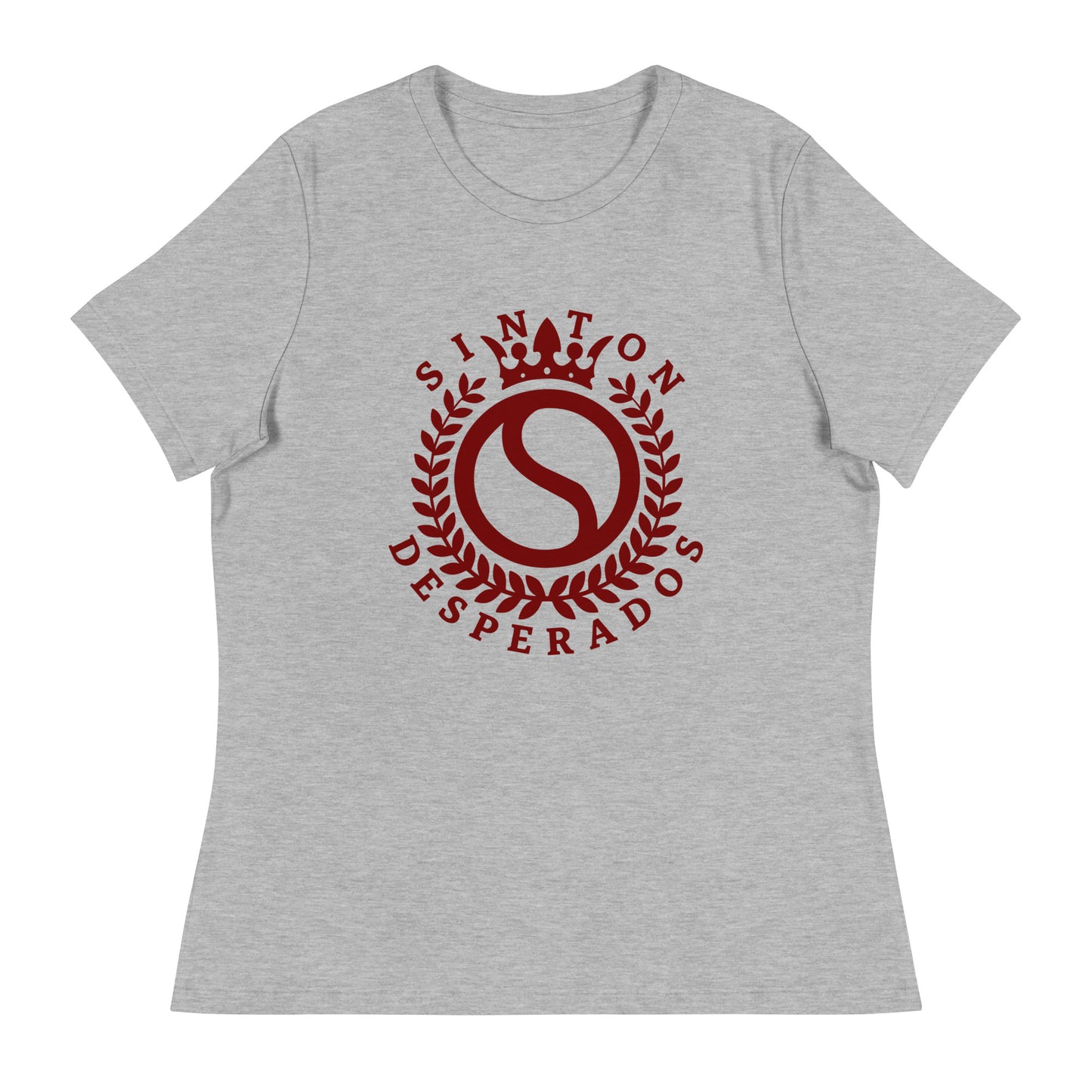 Performance | Women's Relaxed T Shirt | Sinton Desperados Baseball | Emblem Logo