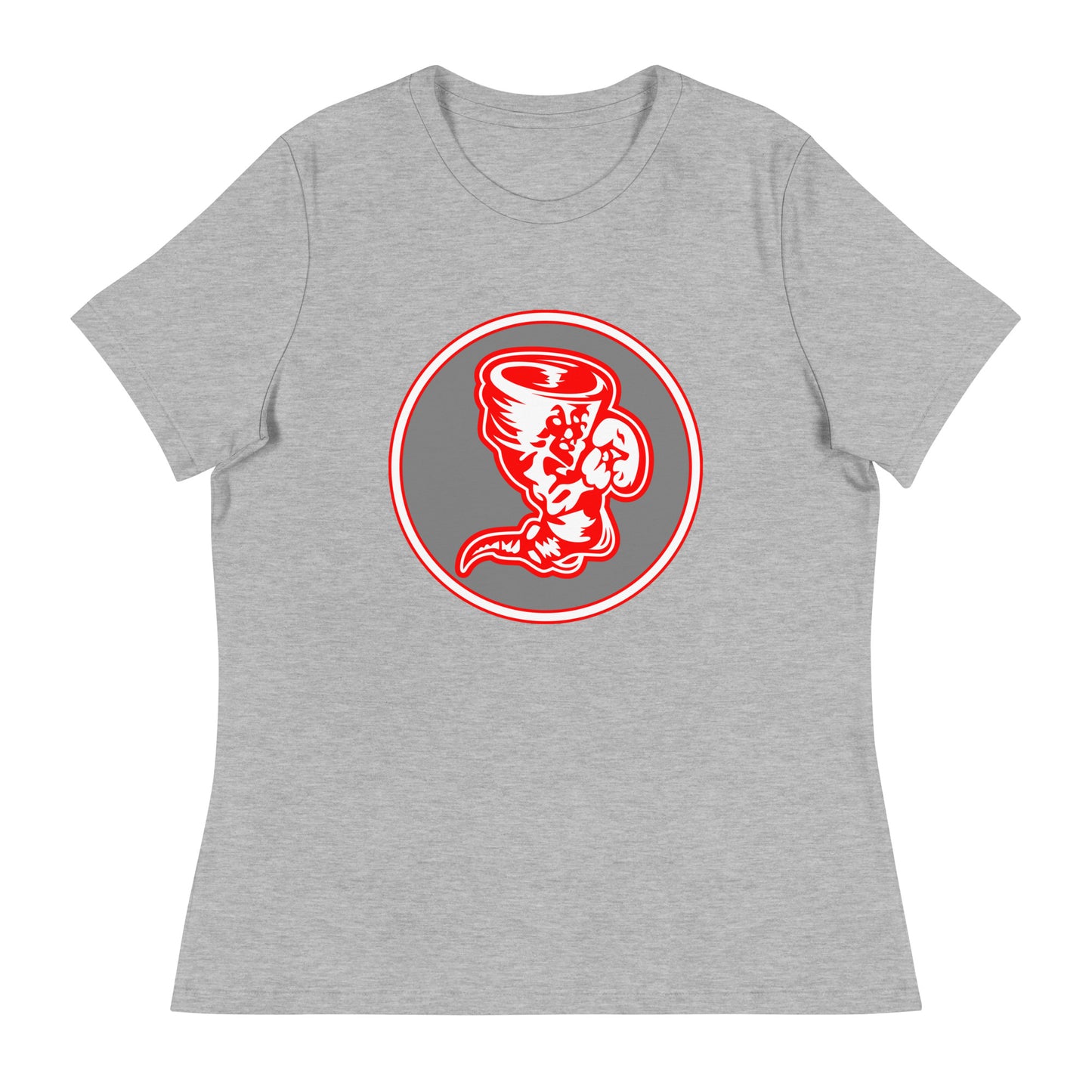 Performance | Women's Relaxed T Shirt | Bay High Softball | Badge Logo