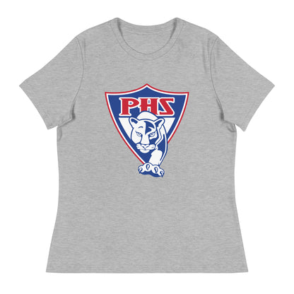 Performance | Women's Relaxed T Shirt | Palmyra Softball | Shield Logo