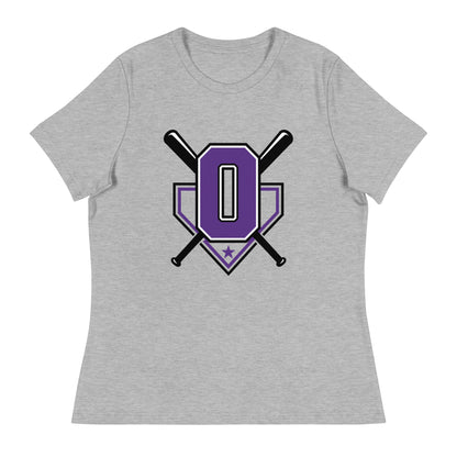 Performance | Women's Relaxed T Shirt | Carolina Outlaws Baseball | Vanguard Logo