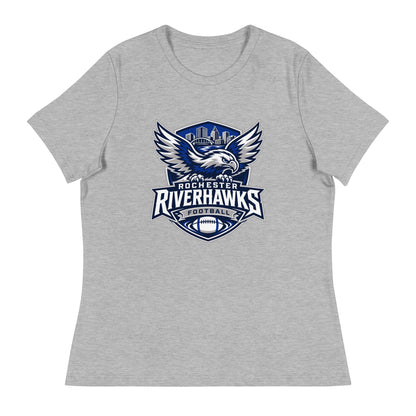 Performance | Women's Relaxed T Shirt | Rochester Riverhawks | Shield Logo