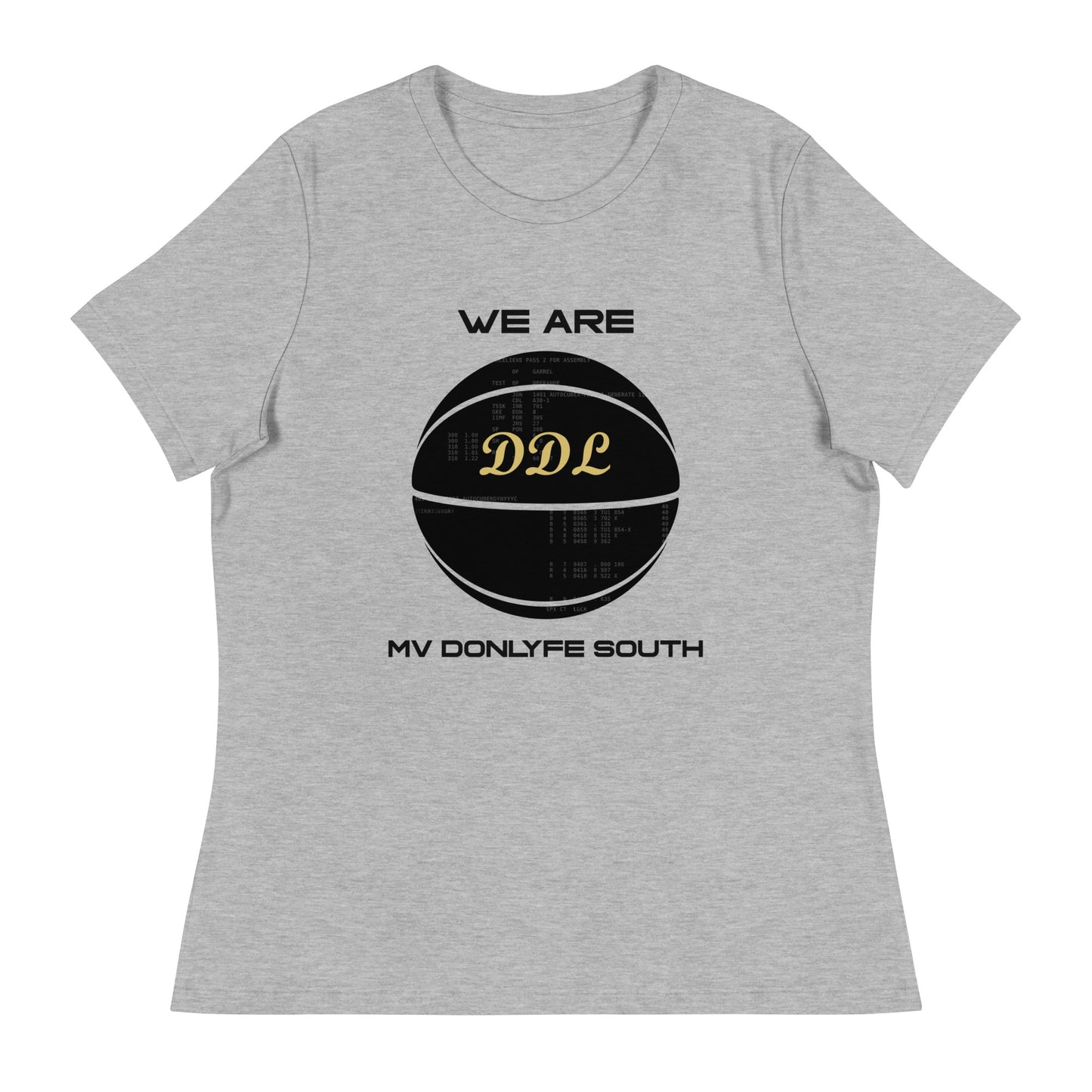 Performance | Women's Relaxed T Shirt | Official DDL Merchandise | Emblem Logo