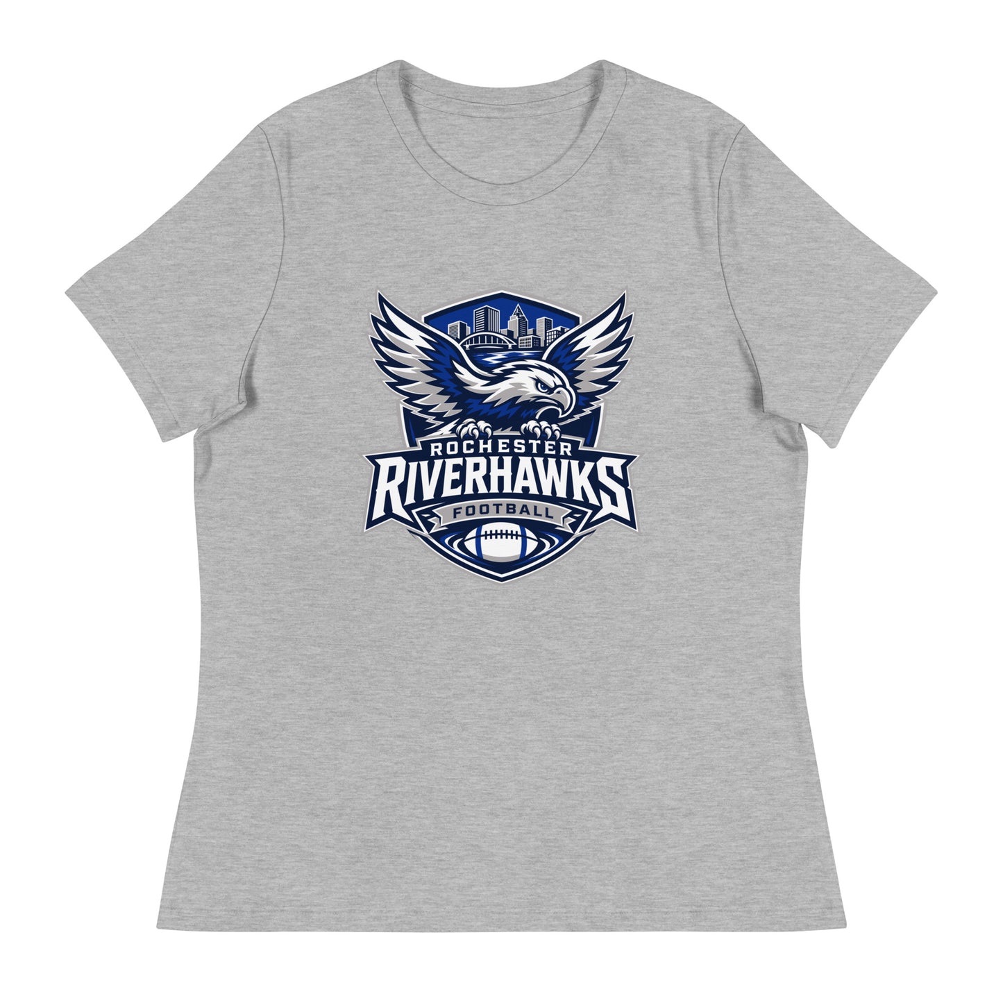 Performance | Women's Relaxed T Shirt | Rochester Riverhawks | Shield Logo