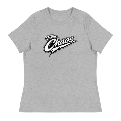Performance | Women's Relaxed T Shirt | Texas Chaos | Emblem Logo