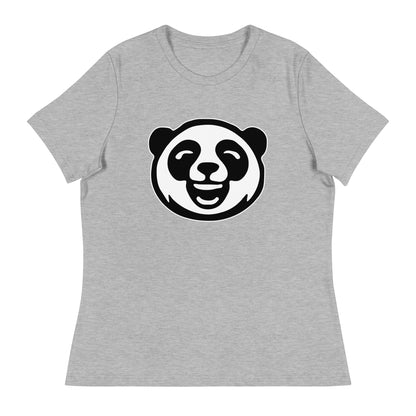 Performance | Women's Relaxed T Shirt | Panda Lacrosse Club | Mascot Logo