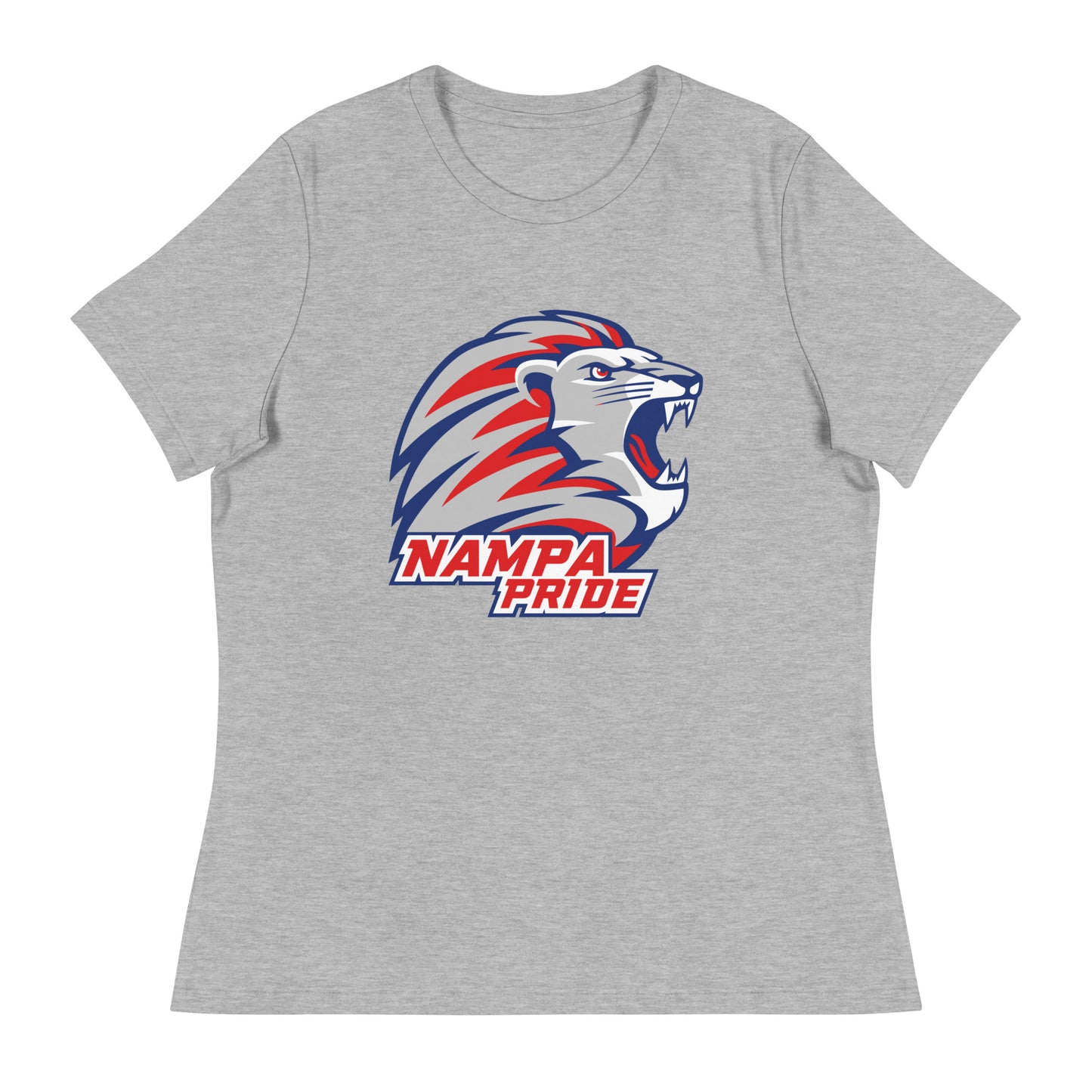 Performance | Women's Relaxed T Shirt | Nampa Pride | Mascot Logo