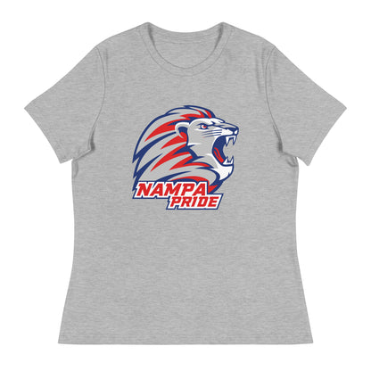 Performance | Women's Relaxed T Shirt | Nampa Pride | Mascot Logo