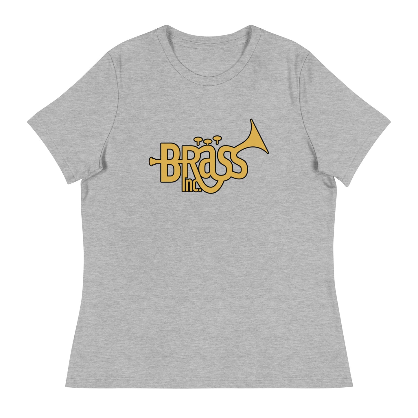 Performance | Women's Relaxed T Shirt | Brass Inc. | Emblem Logo