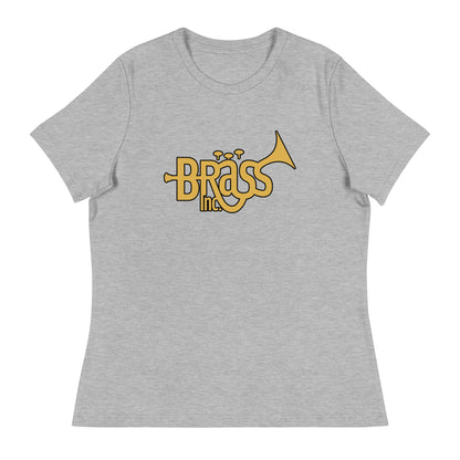 Performance | Women's Relaxed T Shirt | Brass Inc. | Emblem Logo