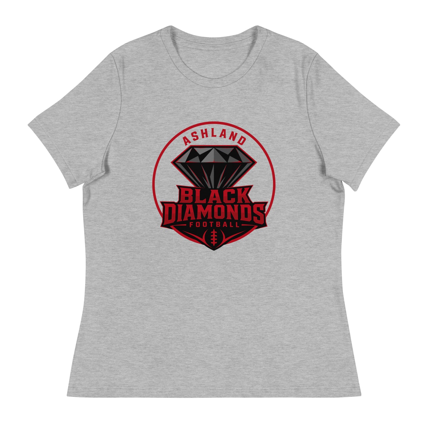 Performance | Women's Relaxed T Shirt | Ashland Black Diamonds | Badge Logo
