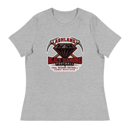 Performance | Women's Relaxed T Shirt | Ashland Black Diamonds | Vanguard Logo