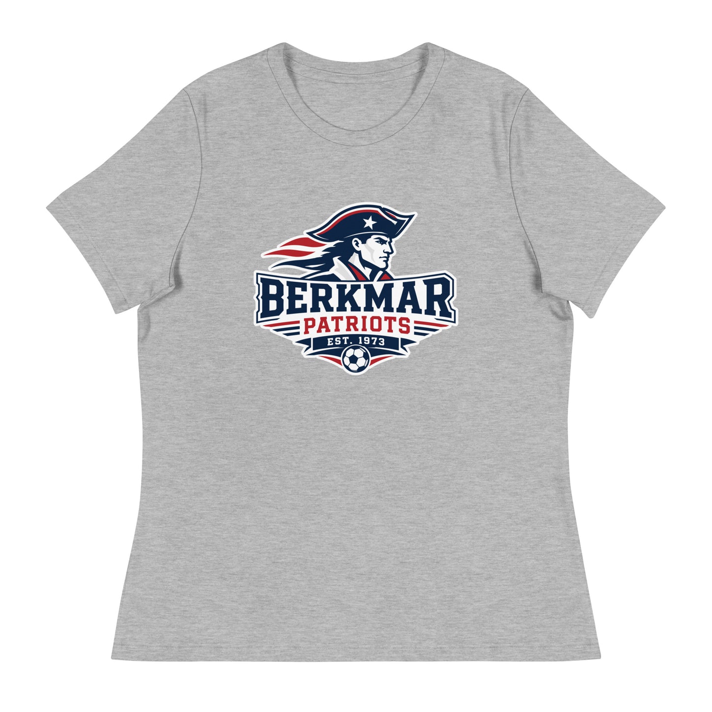 Performance | Women's Relaxed T Shirt | Berkmar High School Soccer | Vanguard Logo