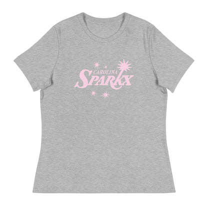 Performance | Women's Relaxed T Shirt | Carolina Sparkx | Modern Script Logo