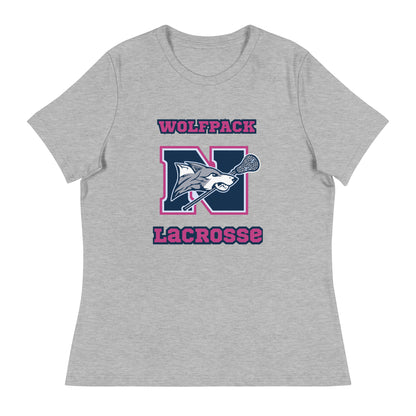 Performance | Women's Relaxed T Shirt | North Paulding Lacrosse | Apex Logo
