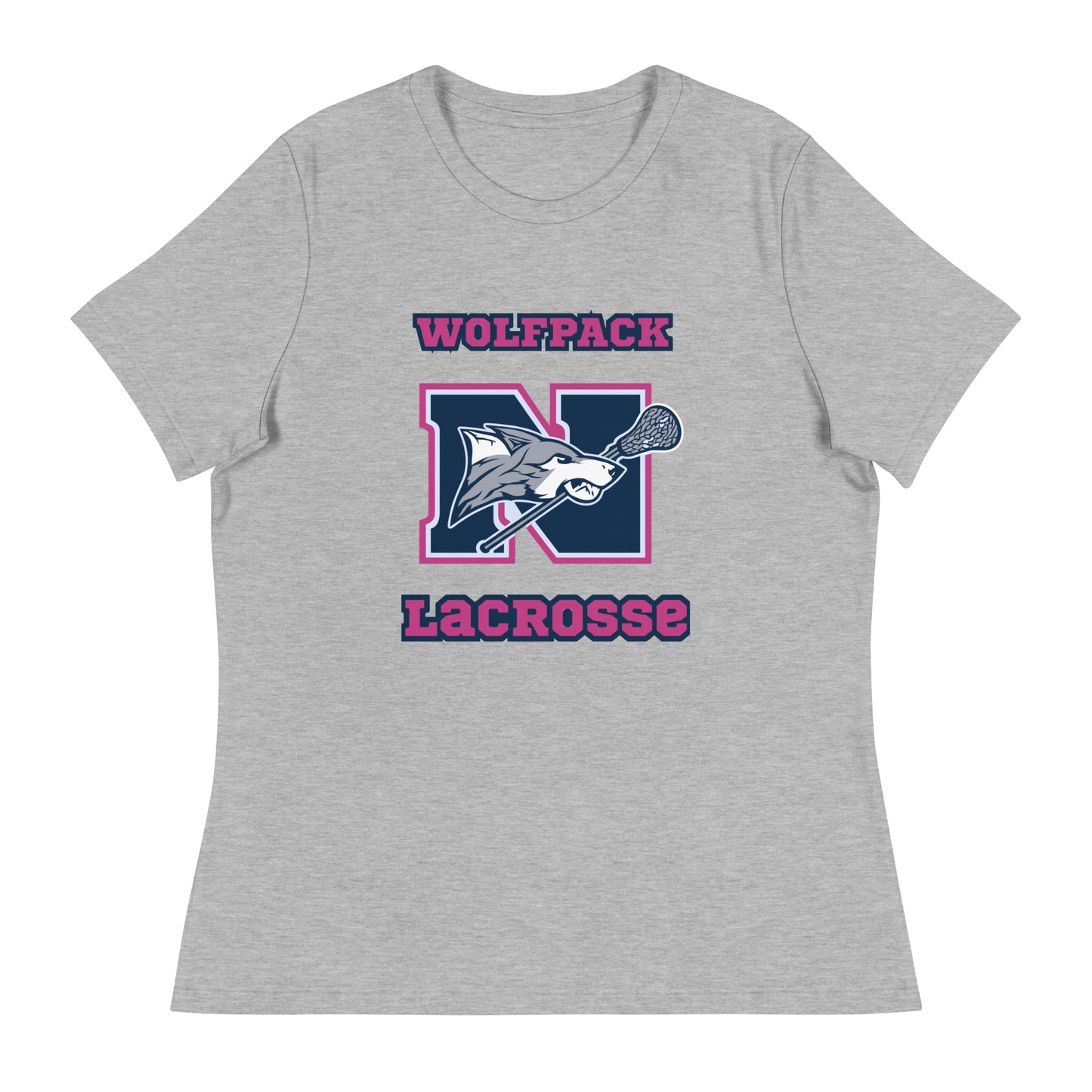 Performance | Women's Relaxed T Shirt | North Paulding Lacrosse | Apex Logo
