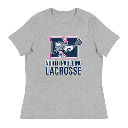 Performance | Women's Relaxed T Shirt | North Paulding Lacrosse | Vanguard Logo