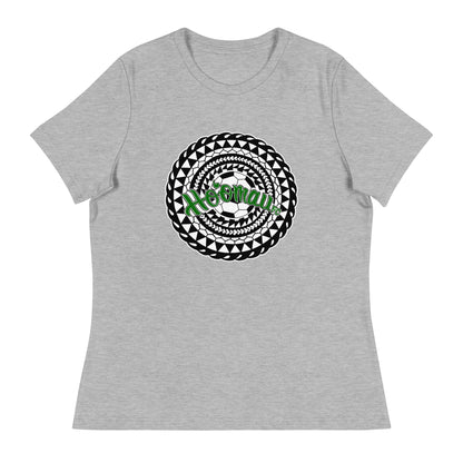 Performance | Women's Relaxed T Shirt | Hoomau FC | Emblem Logo