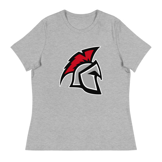 Performance | Women's Relaxed T Shirt | Sanford Spartans | Emblem Logo