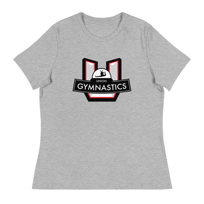 Performance | Women's Relaxed T Shirt | Union Gymnastics | Crest Logo