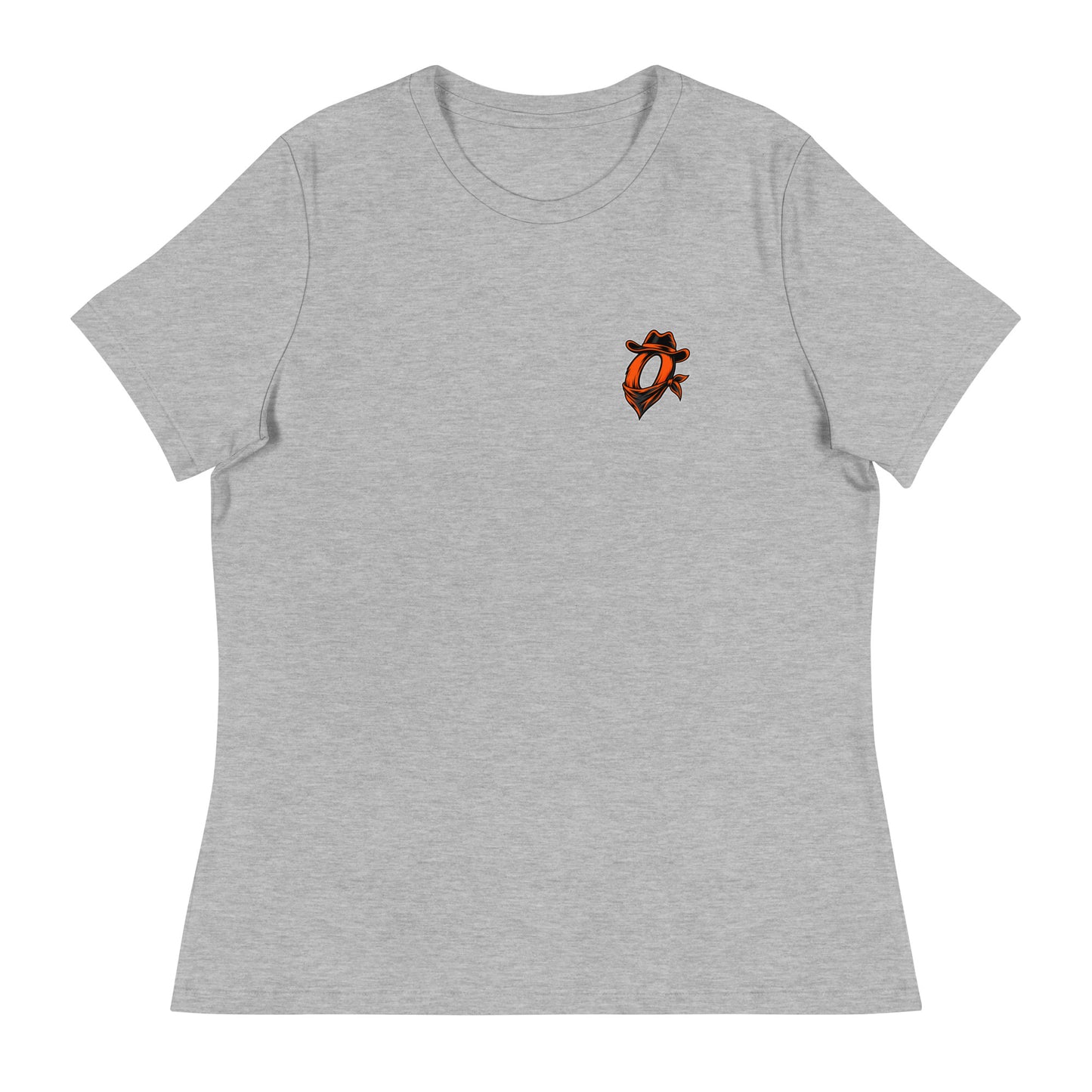 Performance | Women's Relaxed T Shirt | Louisiana Outlaws | Crest Logo