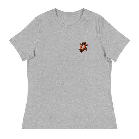 Performance | Women's Relaxed T Shirt | Louisiana Outlaws | Crest Logo
