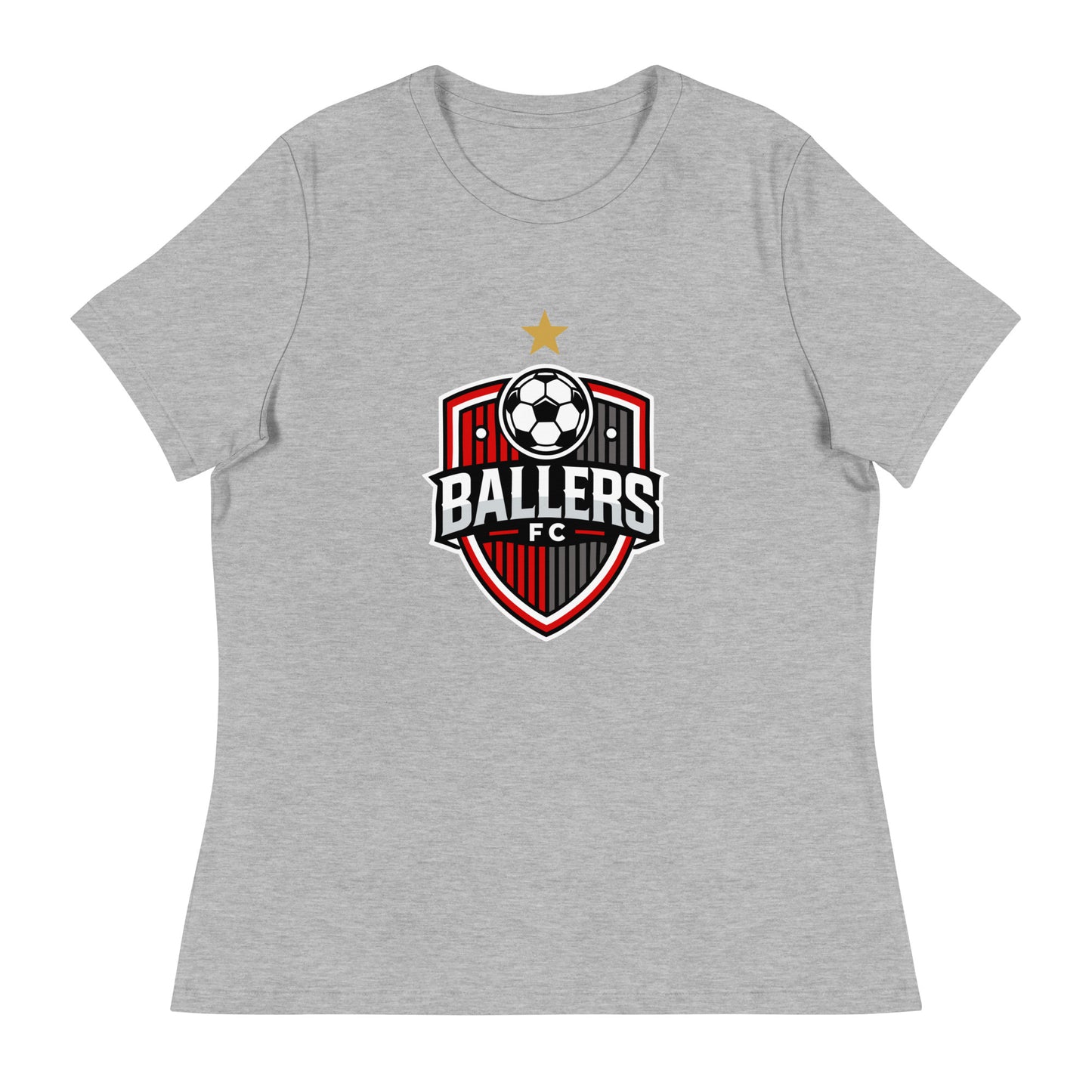 Performance | Women's Relaxed T Shirt | Ballers FC | Shield Logo