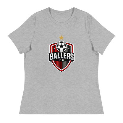 Performance | Women's Relaxed T Shirt | Ballers FC | Shield Logo