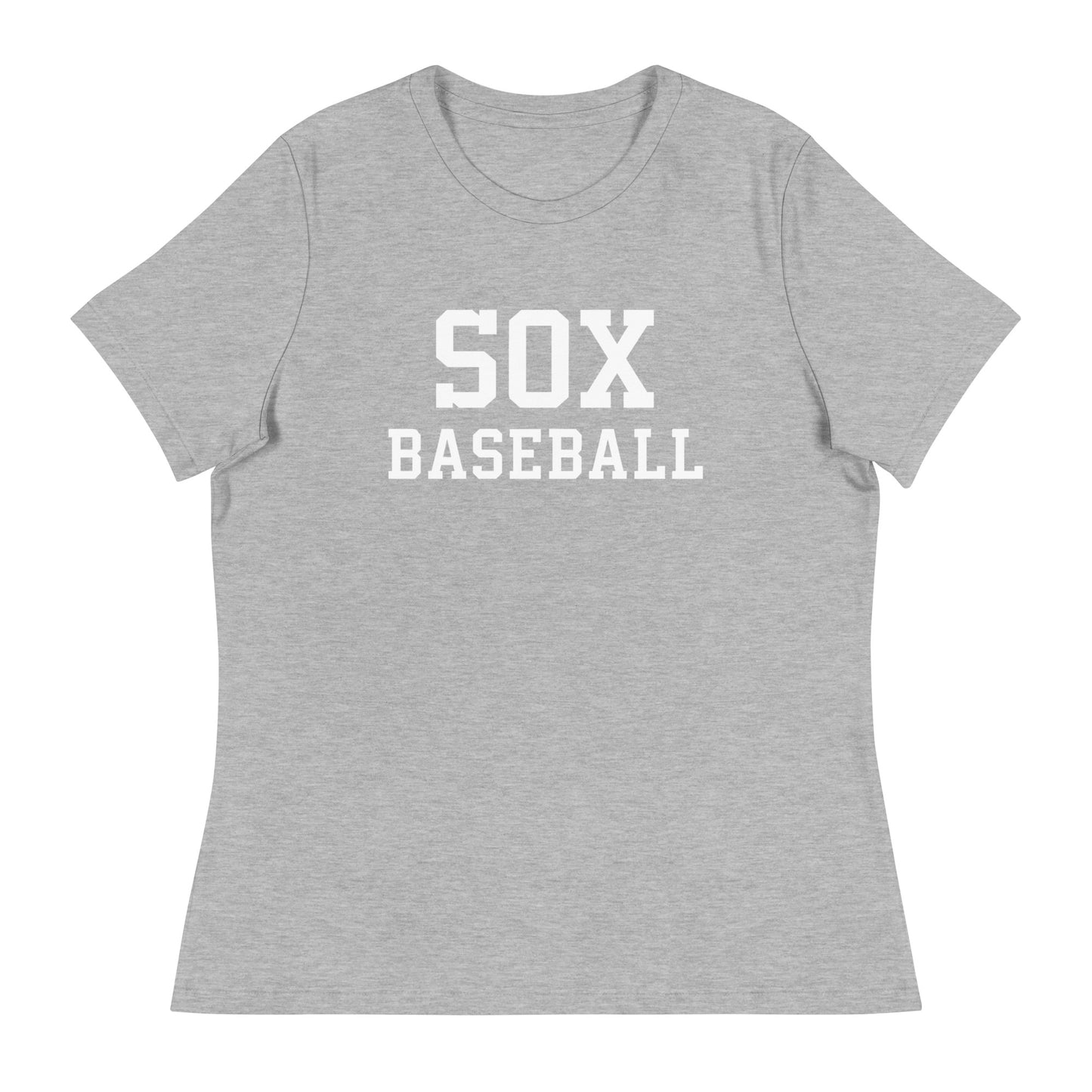 Performance | Women's Relaxed T Shirt | Greenville Sox | Lettermark Logo
