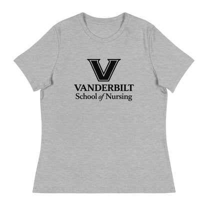 Performance | Women's Relaxed T Shirt | Grand View University Nursing | Crest Logo