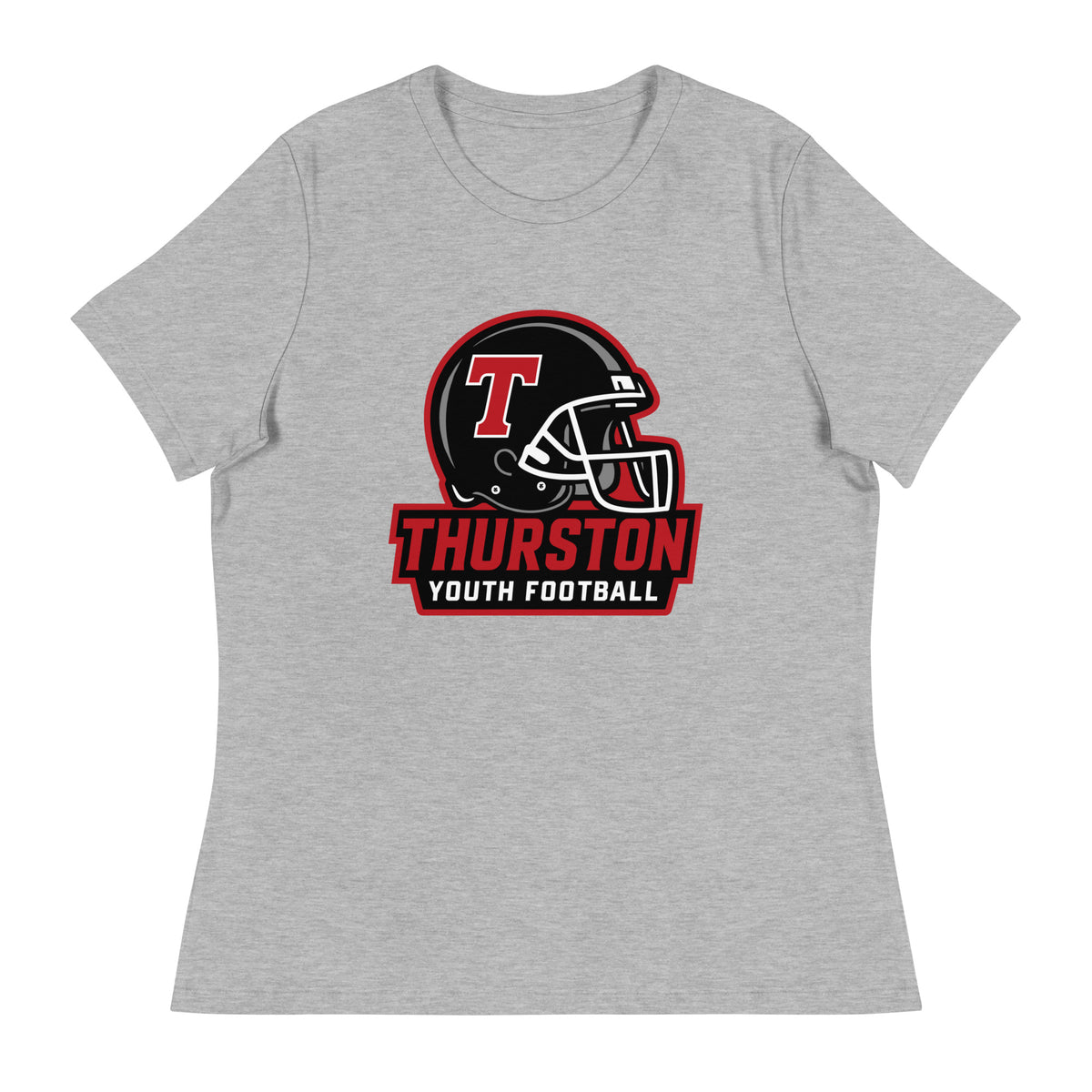 Performance | Women's Relaxed T Shirt | Thurston Youth Football | Crest Logo