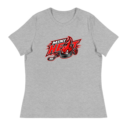 Performance | Women's Relaxed T Shirt | MINI HEAT | Emblem Logo
