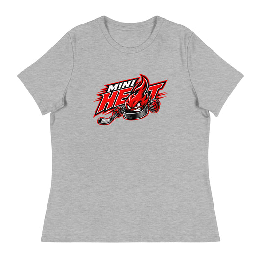 Performance | Women's Relaxed T Shirt | MINI HEAT | Emblem Logo