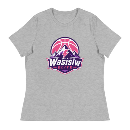 Performance | Women's Relaxed T Shirt | Wašišiw Elite | Emblem Logo