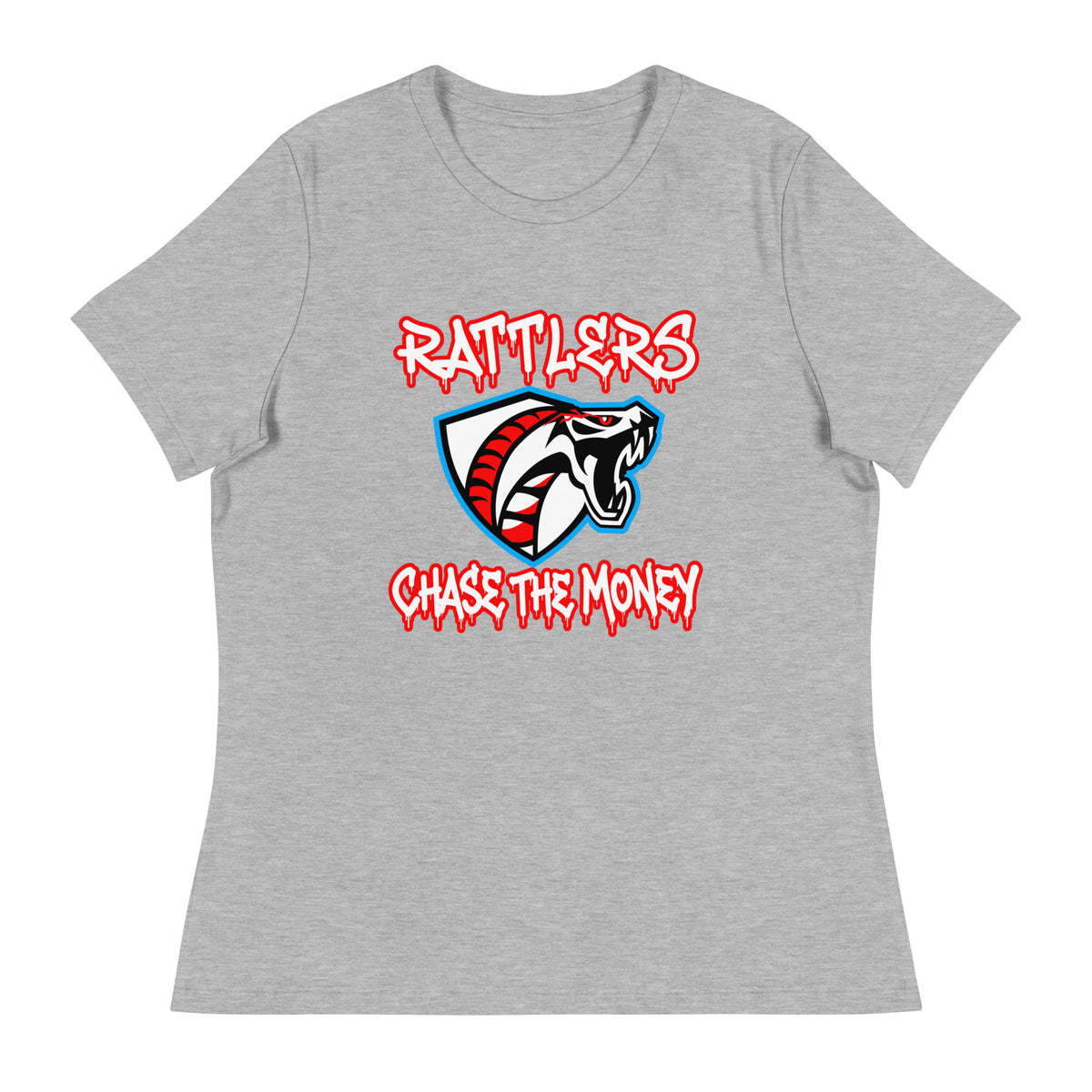 Performance | Women's Relaxed T Shirt | Rattlers 2/11 | Crest Logo