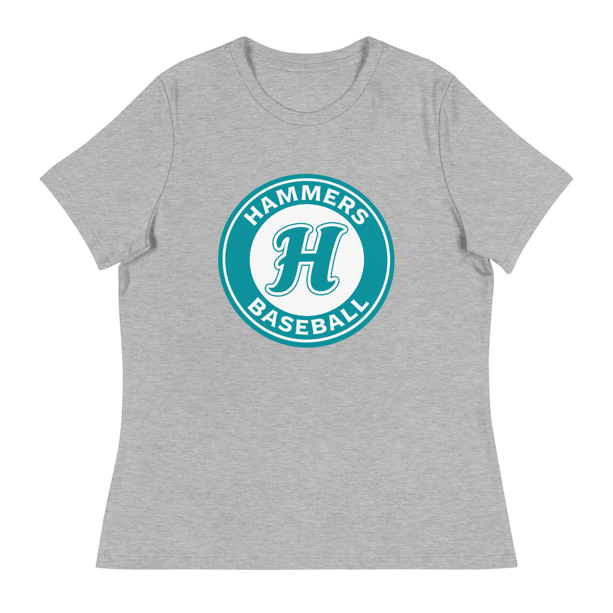 Performance | Women's Relaxed T Shirt | Hammers Baseball (10U) | Badge Logo