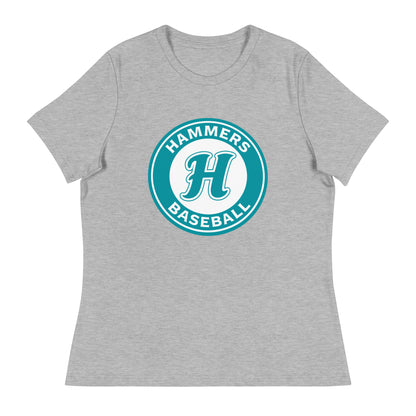 Performance | Women's Relaxed T Shirt | Hammers Baseball (10U) | Badge Logo