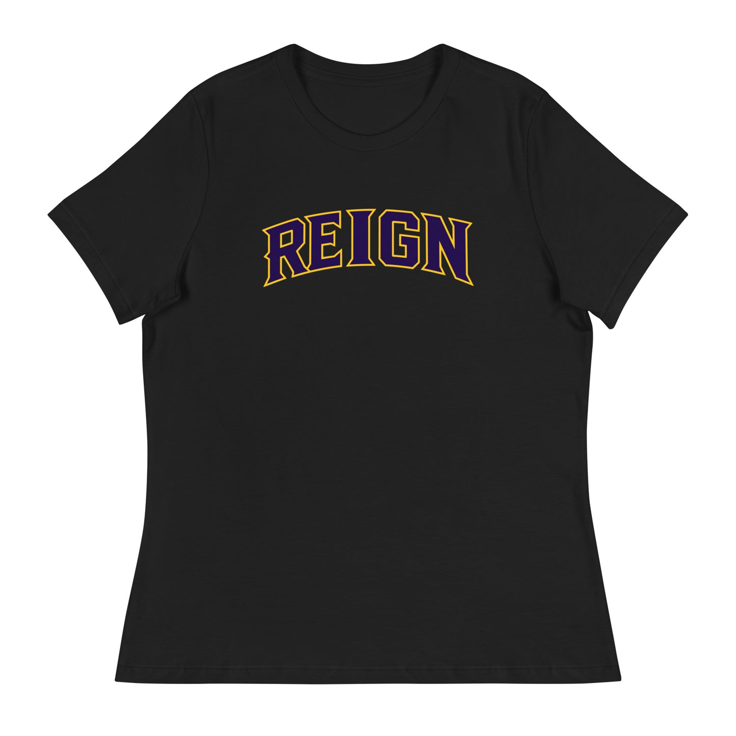 Performance | Women's Relaxed T Shirt | REIGN 10U Softball | Script Logo