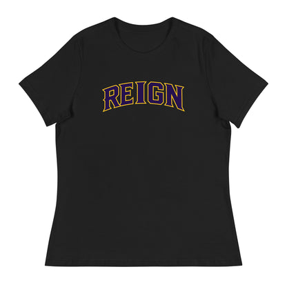 Performance | Women's Relaxed T Shirt | REIGN 10U Softball | Script Logo