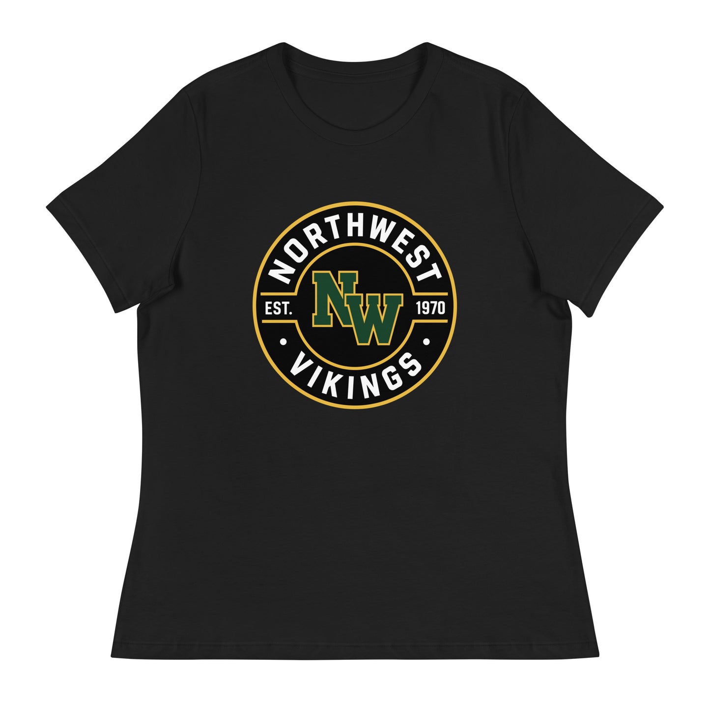 Performance | Women's Relaxed T Shirt | Northwest High School | Badge Logo