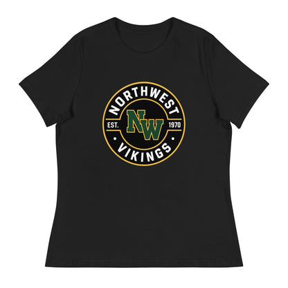 Performance | Women's Relaxed T Shirt | Northwest High School | Badge Logo
