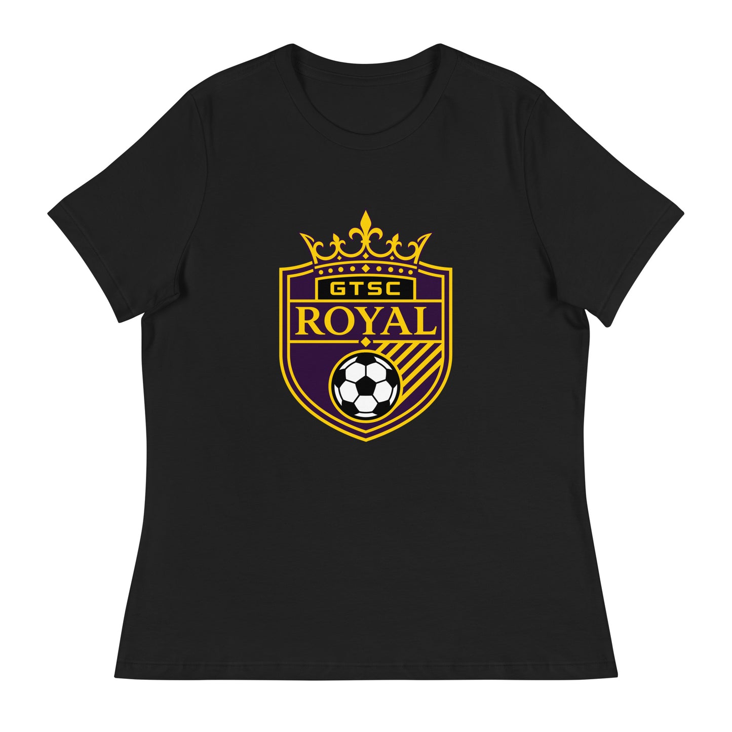 Performance | Women's Relaxed T Shirt | GTSC Royal | Shield Logo