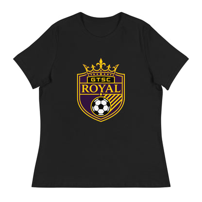 Performance | Women's Relaxed T Shirt | GTSC Royal | Shield Logo