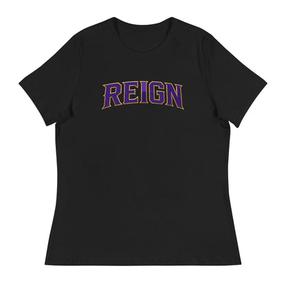 Performance | Women's Relaxed T Shirt | REIGN 10U Softball | Script Logo