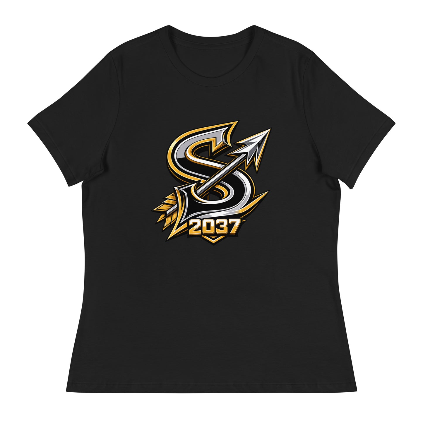 Performance | Women's Relaxed T Shirt | 2037 Sachem Arrows | Arrowhead Crest Logo