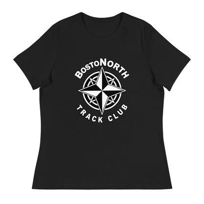 Performance | Women's Relaxed T Shirt | Boston-North Track Club | Crest Logo