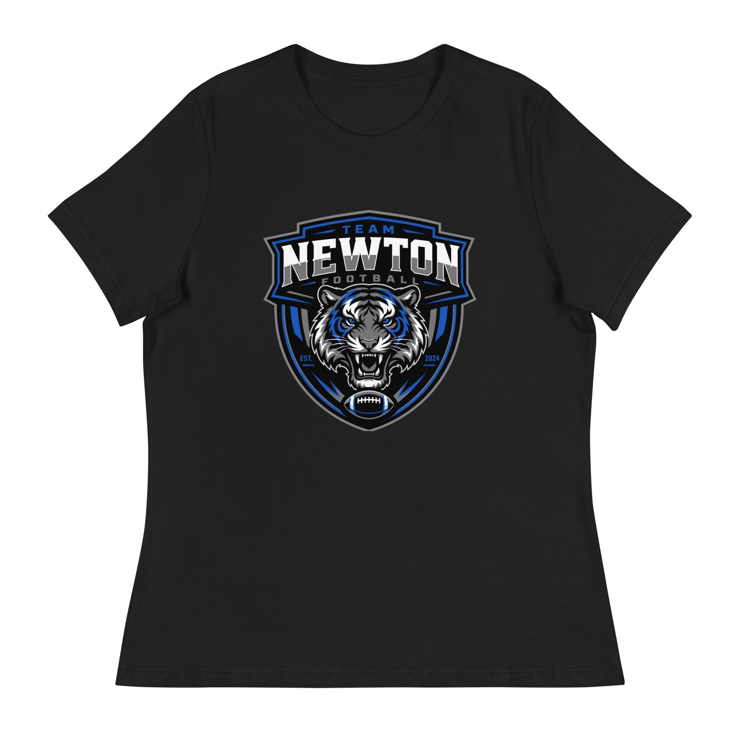 Performance | Women's Relaxed T Shirt | Newton Youth football league | Shield Logo