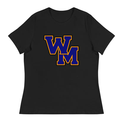 Performance | Women's Relaxed T Shirt | West Memphis Community Christian College Gators | WM-Mark Logo