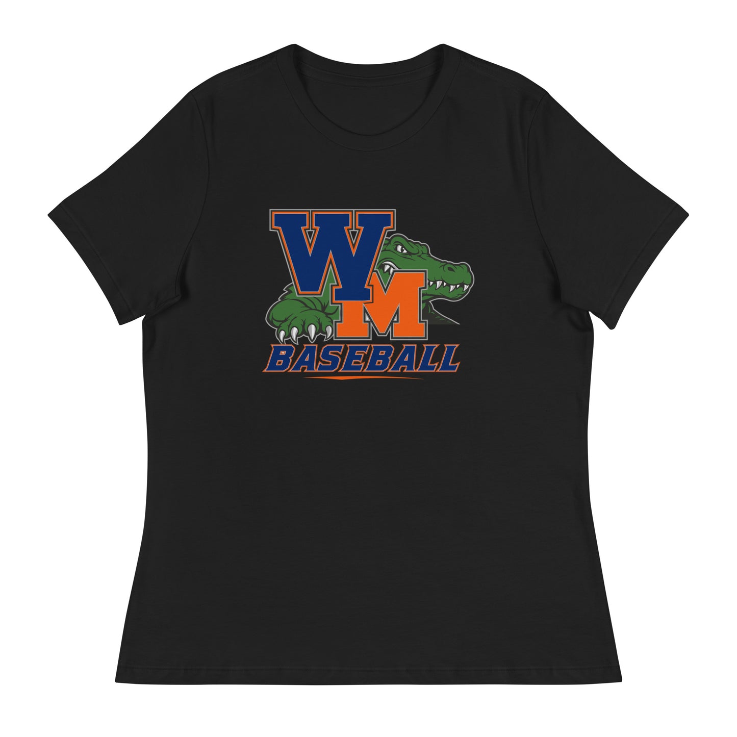 Performance | Women's Relaxed T Shirt | West Memphis Community Christian College Gators | Athletics Logo