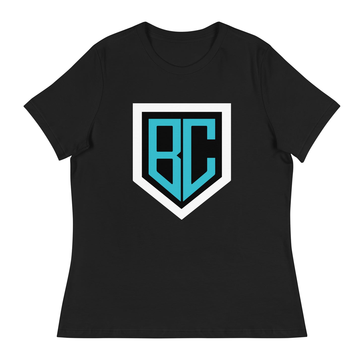 Performance | Women's Relaxed T Shirt | Blue Collar Softball 2034 | Crest Logo